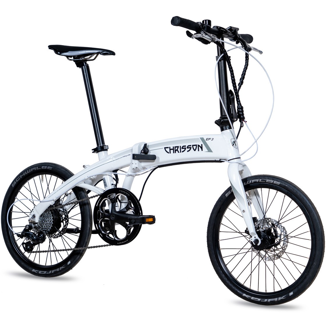 Xplorer Sklopivi Električni bicikl EF3 White