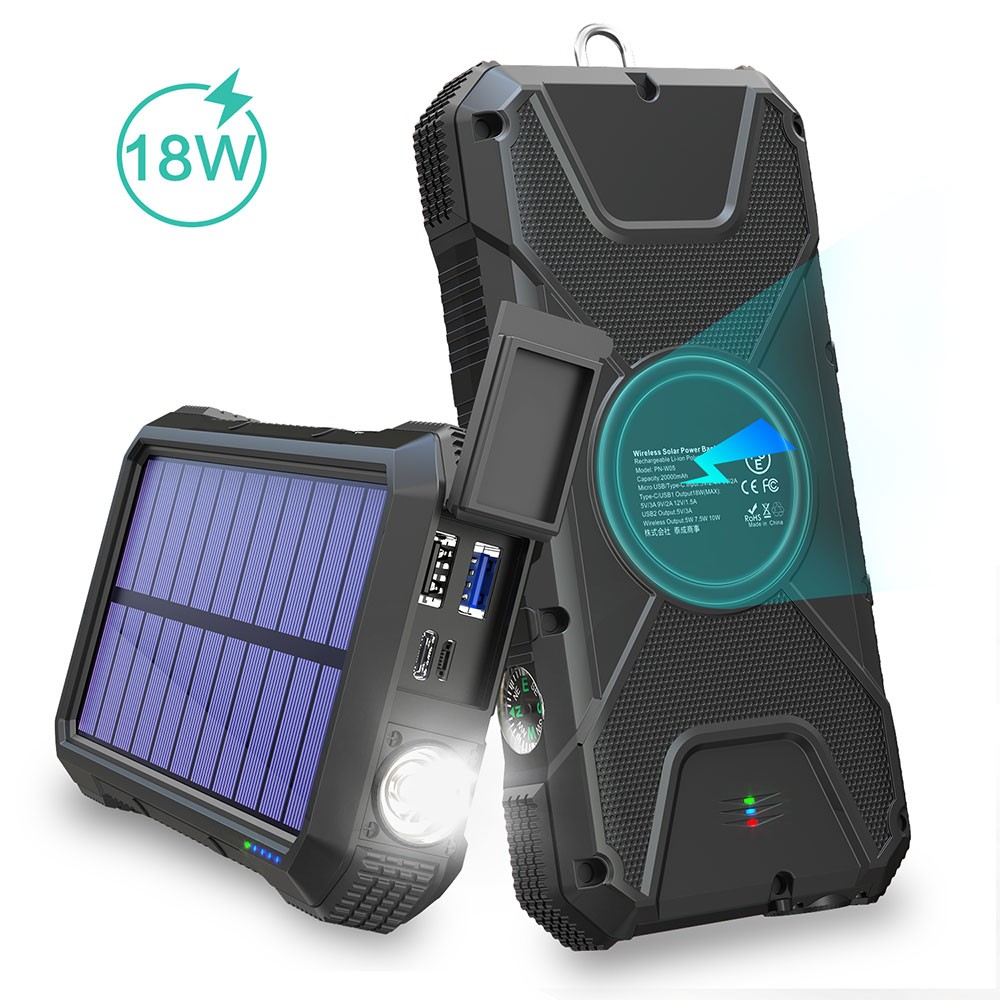 20000mAh QC3.0 &PD brzo punjenje Bežična baterija za punjenje