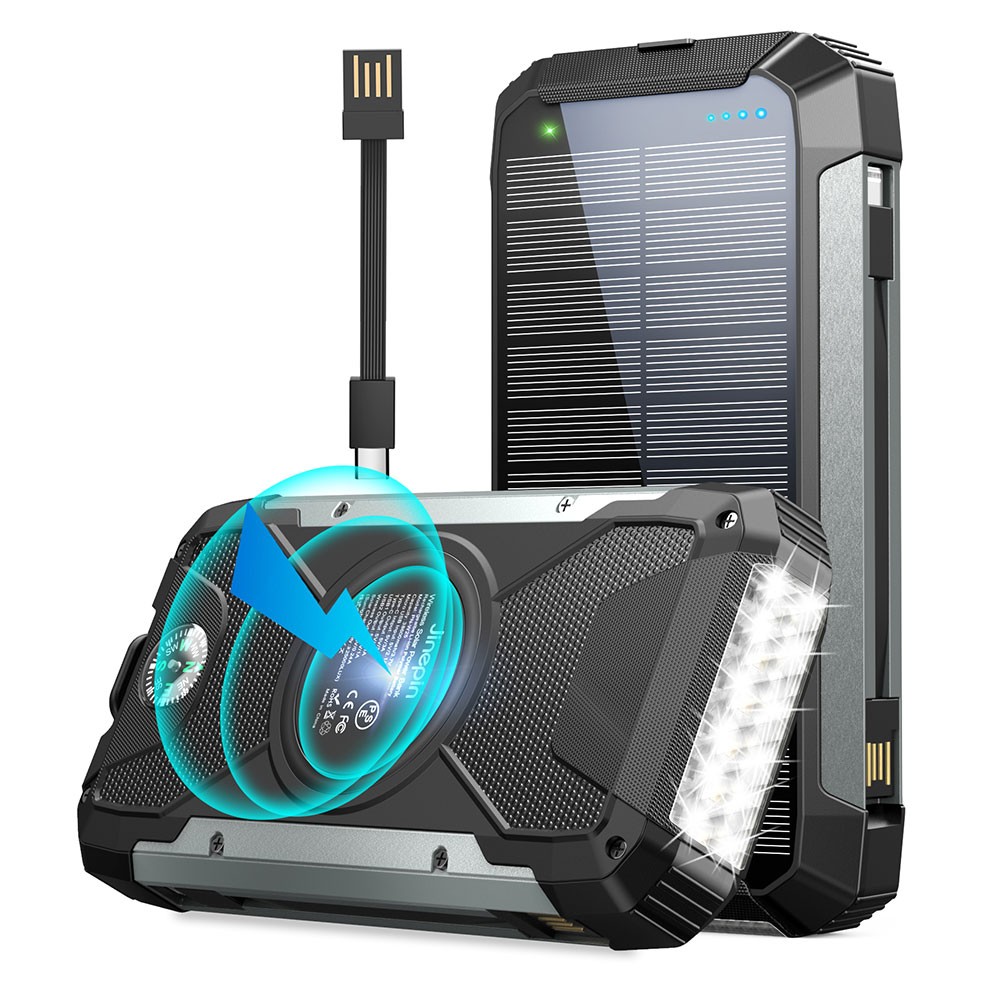 20000mAh Bežični punjač Solarna baterija