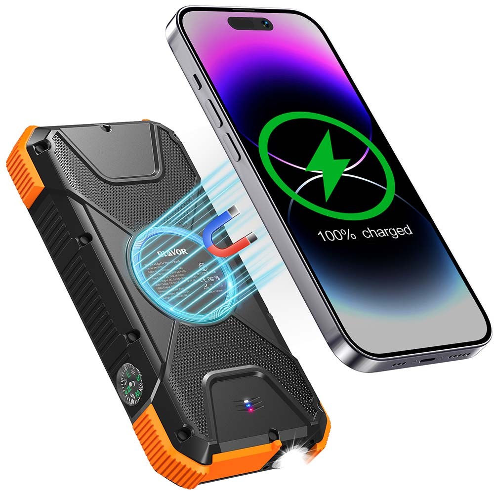 20000mAh KC3.0 &PD brzo punjenje Magnetno bežično punjenje power bank