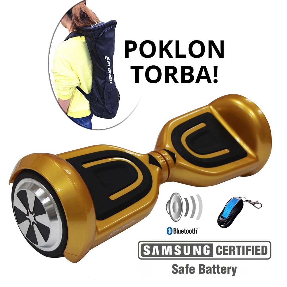 Hoverboard Xplorer Code gold 6“ (izložbeni model)