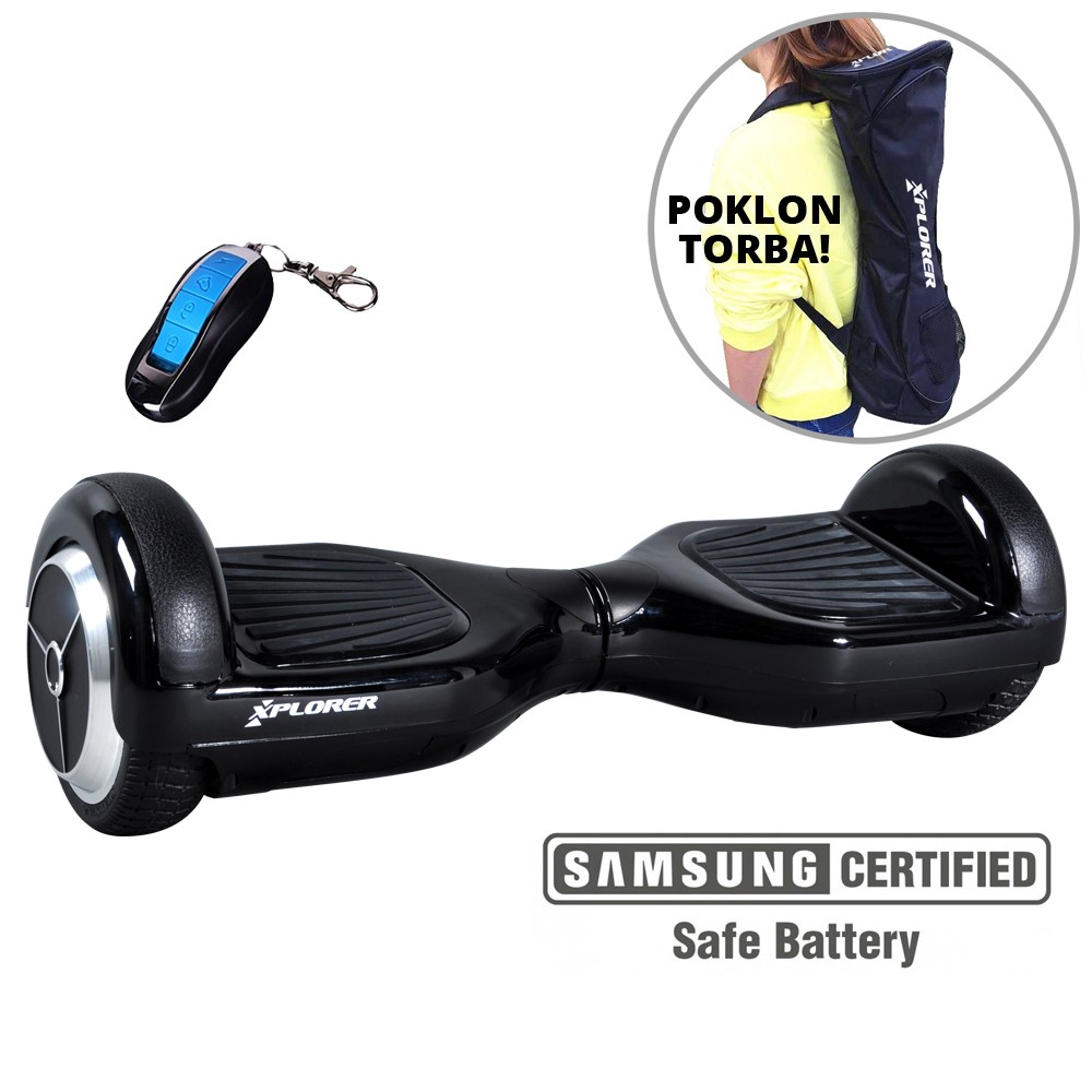 Xplorer Hoverboard City black 6" (Izložbeni model)