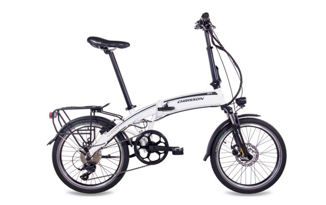 Xplorer Sklopivi Električni bicikl EF2 White