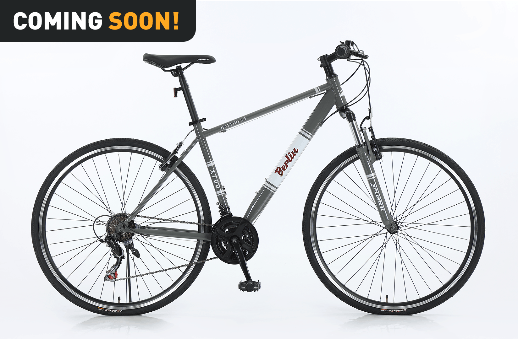 Xplorer City bike BERLIN Gray 28"