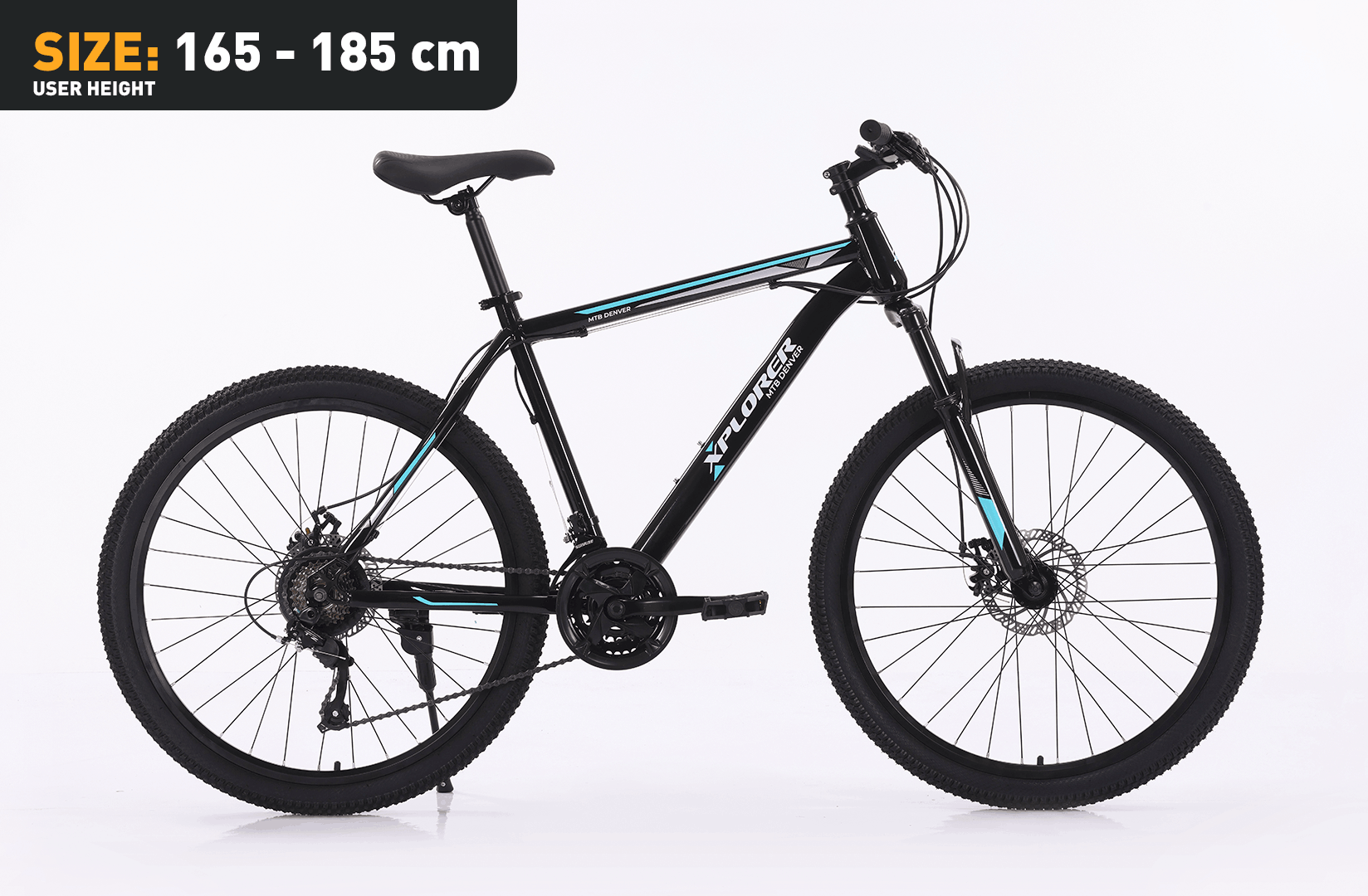 Xplorer MTB bicikl Denver crni 26"