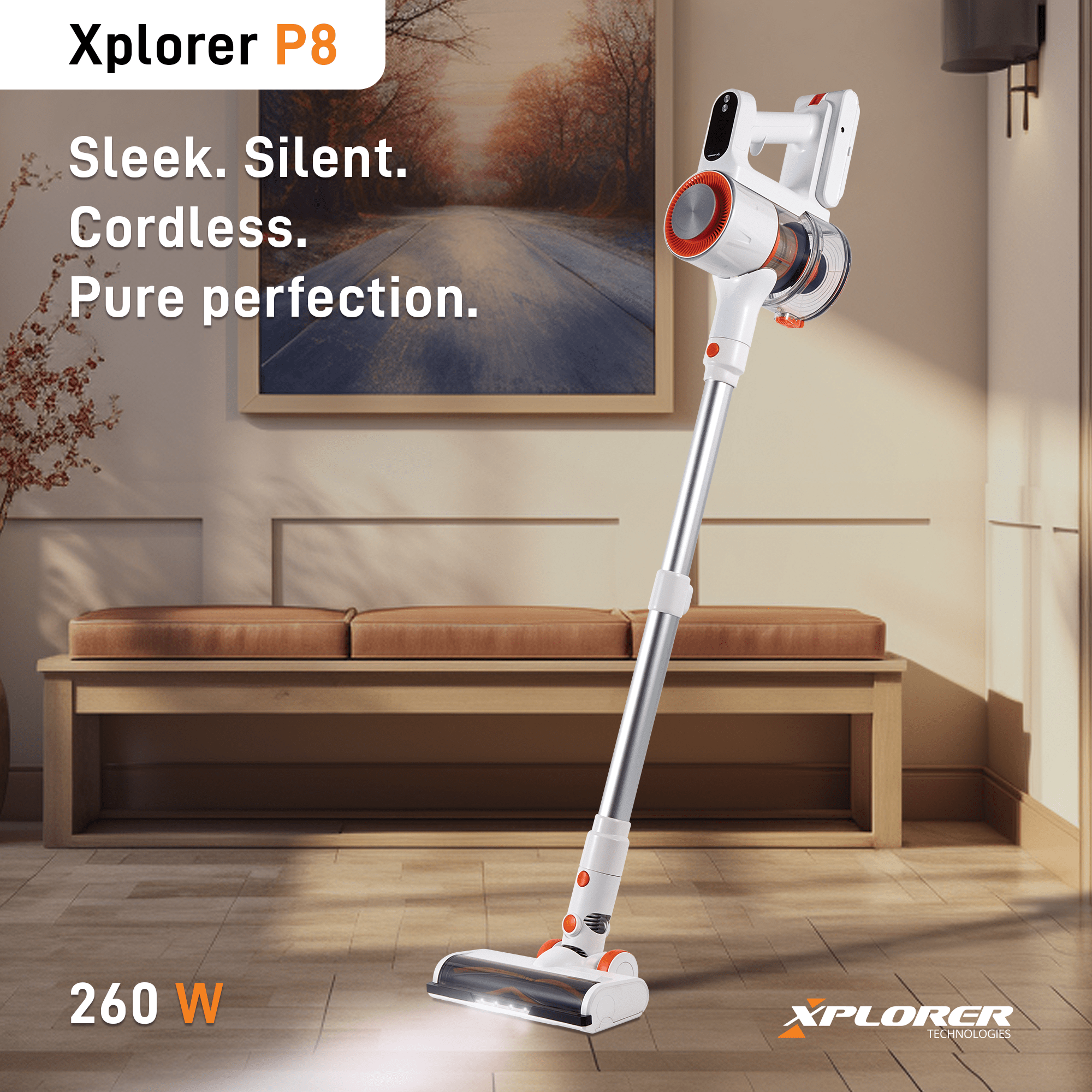 Xplorer P8 bežični štapni usisivač