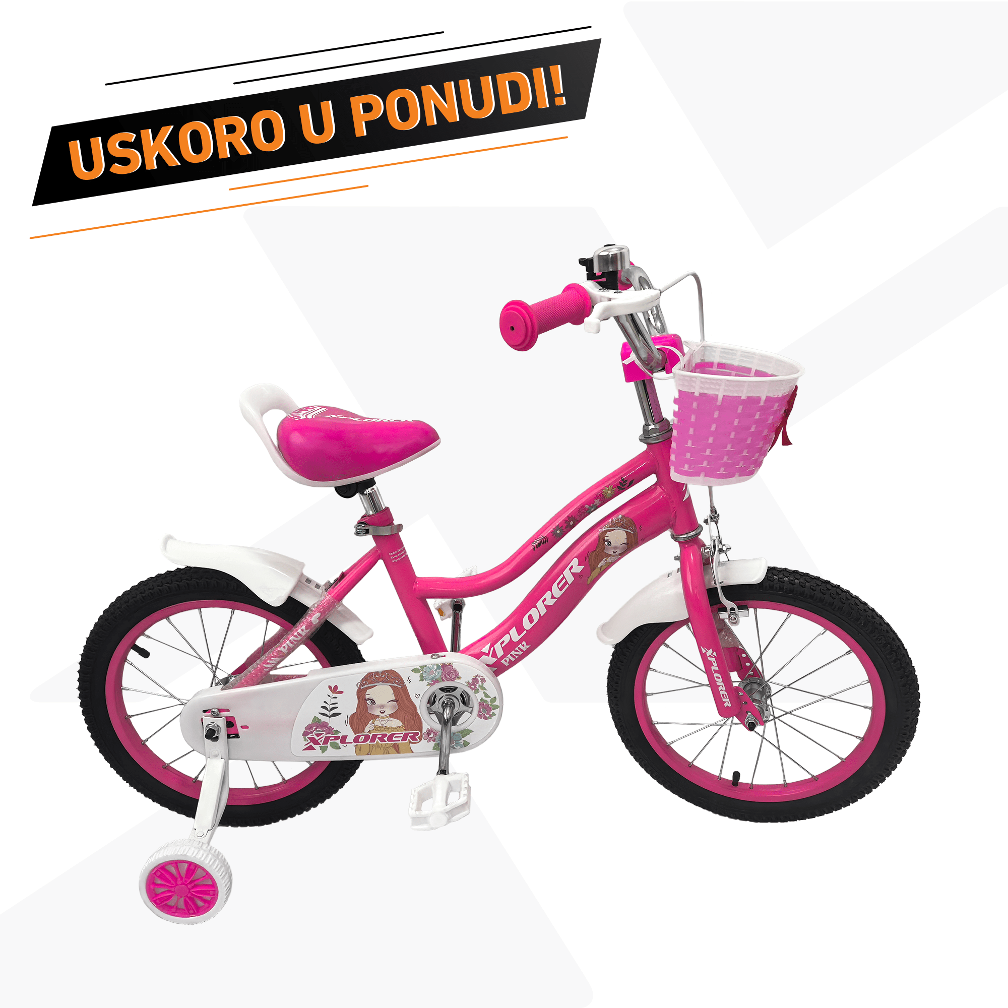 Dečiji bicikl Xplorer Pink 16"