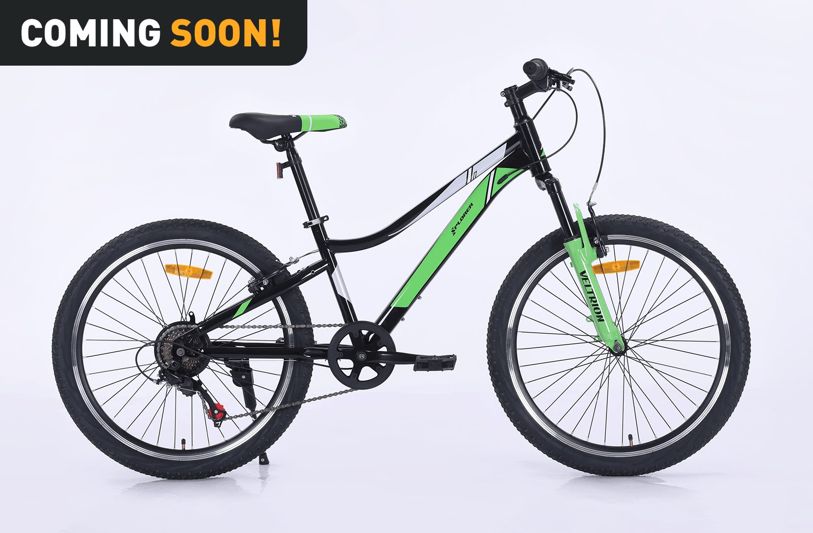 Dečiji bicikl Xplorer VELTRION Black-Green 24"