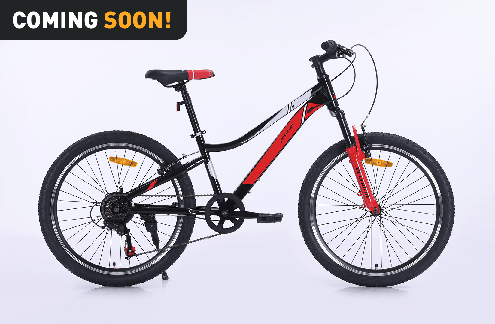 Dečiji bicikl Xplorer VELTRION Black-Red 24"