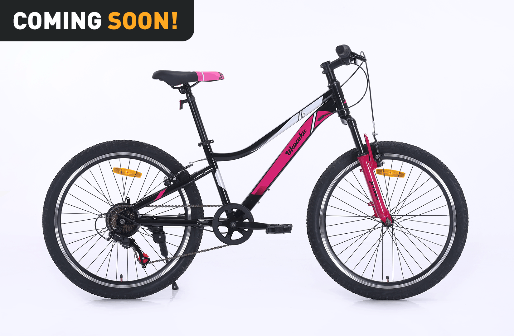Dečiji bicikl Xplorer WANAKA Black-pink 24"