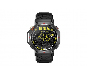 Xplorer Fit Max black smart watch