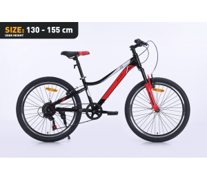 Dečiji bicikl Xplorer VELTRION Black-Red 24"