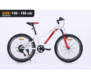 Dečiji bicikl Xplorer WANAKA White-Red 24"